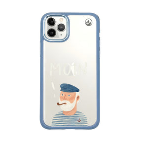 iPhone 11 Pro Case - Moin Blue - "East Frisian" - Sustainable