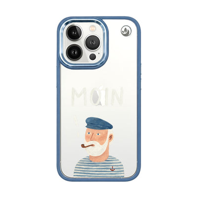 iPhone 13 Pro Max Case - Moin Blue - "East Frisian" - Sustainable