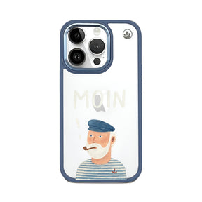 iPhone 14 Pro Case - Moin Blue - "East Frisian" - Sustainable