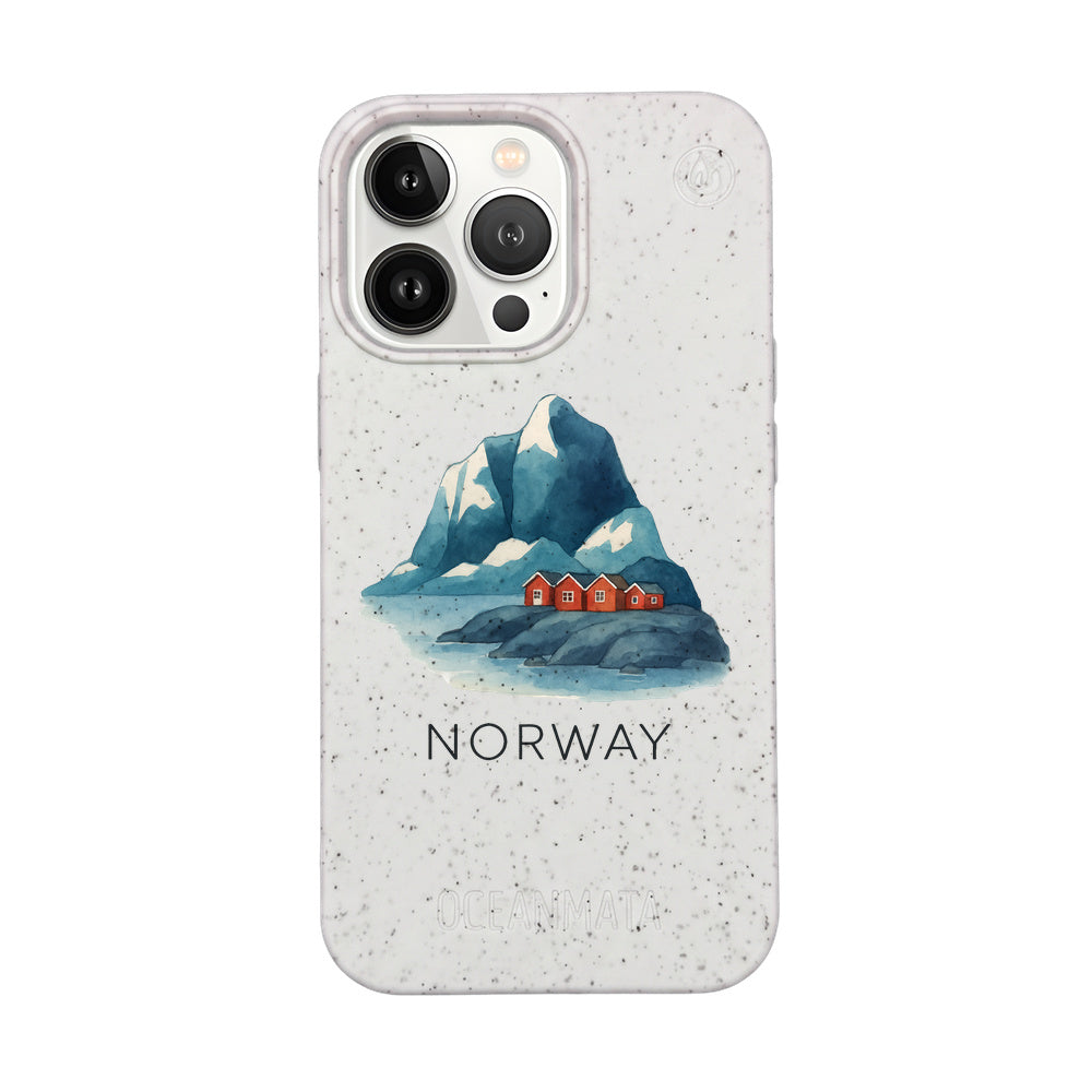 Biologisch abbaubare Handyhülle iPhone 13 pro Norway — kompostierbar — Vorderseite