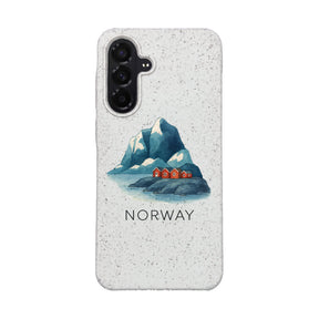 Biologisch abbaubare Handyhülle Samsung A56 Norway — kompostierbar — Vorderseite