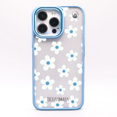Samsung S25 Hülle - Blumen - "Ocean Bloom" - nachhaltig