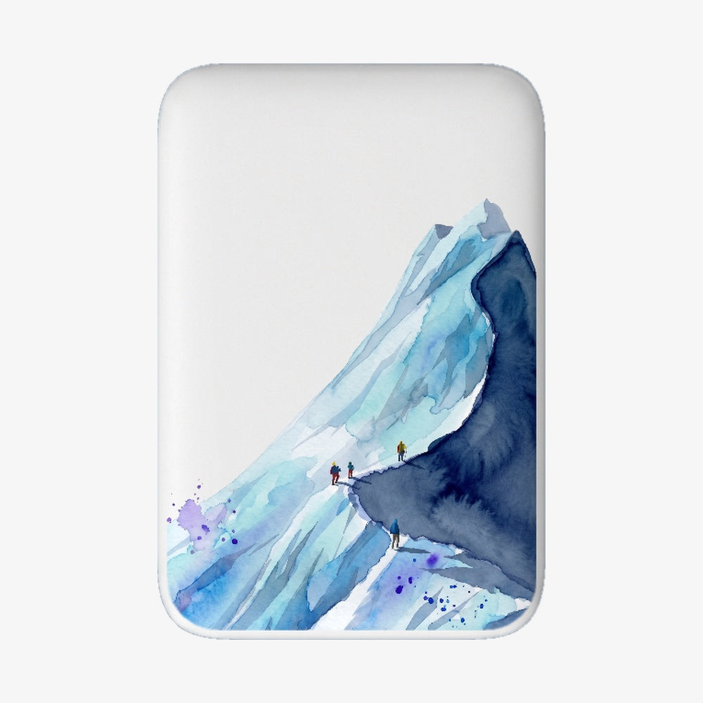 Powerbank MagSafe - "mountainblue" - nachhaltig