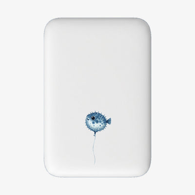 Powerbank MagSafe - "Pufferfish" - nachhaltig