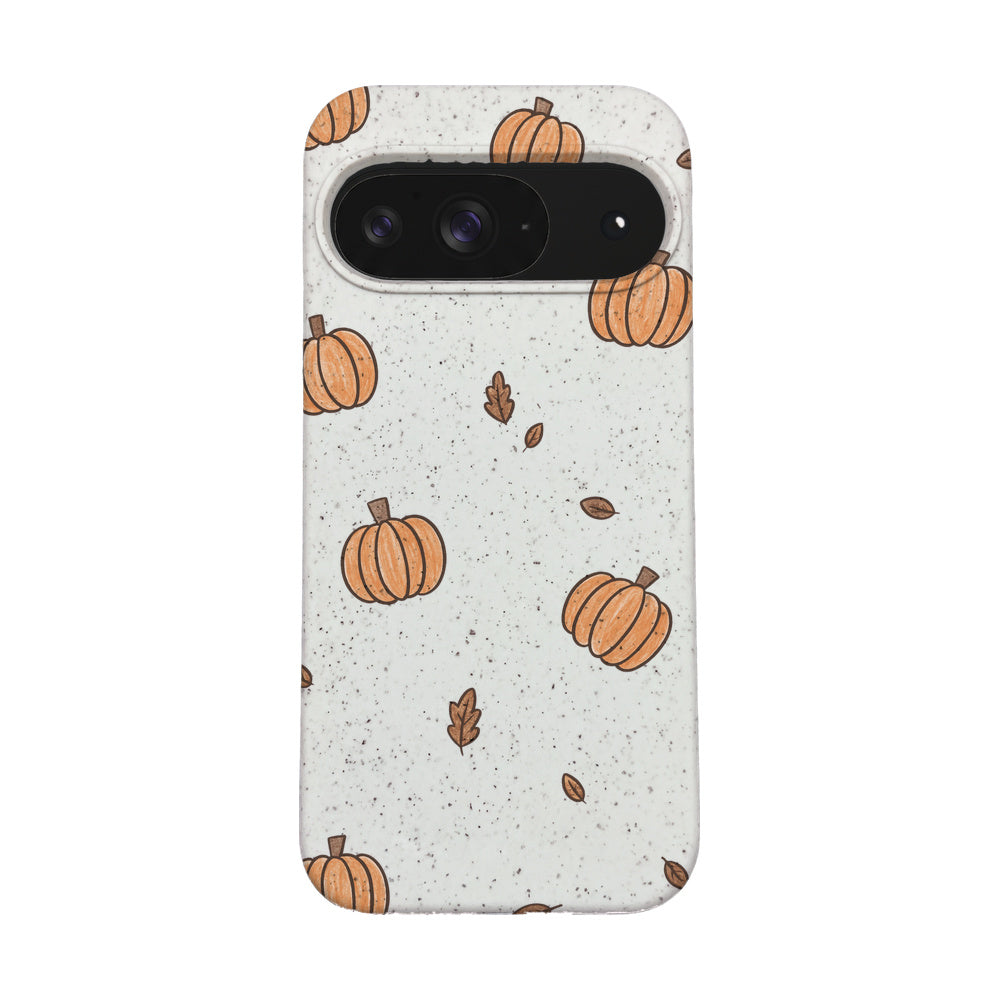 Google Pixel 9 / 9 Pro Hülle - Kürbis - "Pumpkin" - nachhaltig