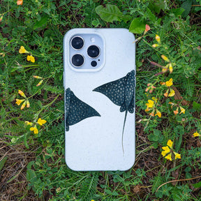 Biologisch abbaubare Handyhülle iPhone 16 Raydance — kompostierbar — Bonus