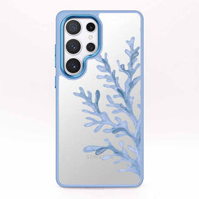 Samsung S24 Hülle - Coral blau - "CoralBlue" - nachhaltig