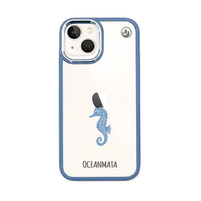 iPhone 13 mini Case - Seahorse white - "SeahorseTale" - sustainable
