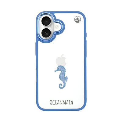 iPhone 16 Case - Seahorse White - "SeahorseTale" - sustainable
