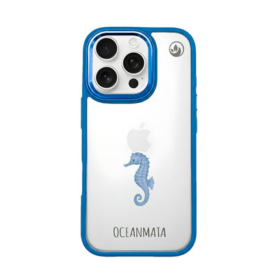 iPhone 16 Pro Case - Seahorse White - "SeahorseTale" - sustainable
