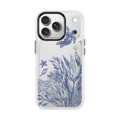 Samsung S26+ Hülle - Schildkröten blau - "Silent Waves" - nachhaltig