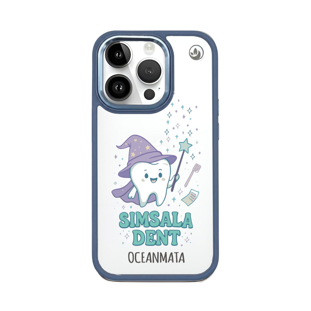 iPhone 14 Pro Case - Wave Blue - "Abracadabra" - sustainable