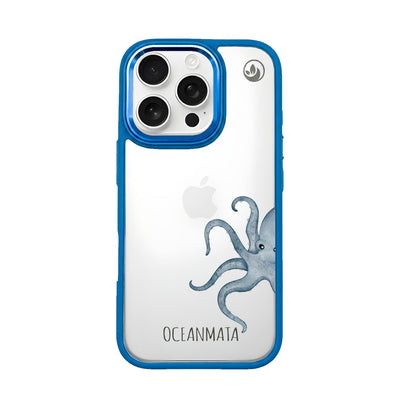 iPhone 16 Pro Case - Octopus Blue - "TentacleTheory" - sustainable