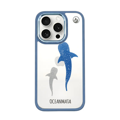 iPhone 15 Pro Max Case - Whale Shark Blue - "Whale Shark" - Sustainable