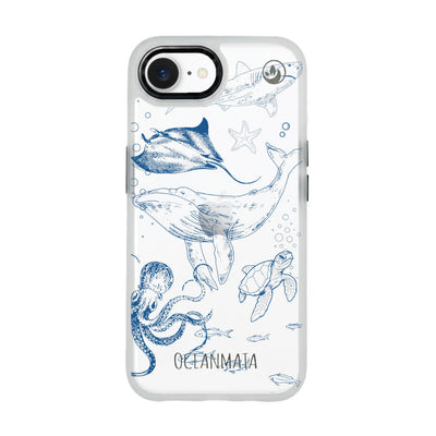 iPhone 16e/17e Case - Whale Blue - "WhaleLife" sustainable