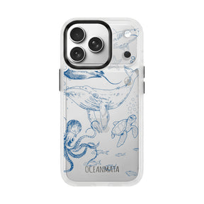 iPhone 17 pro max Hülle - Wal blau - "WhaleLife" nachhaltig