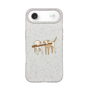Biologisch abbaubare Handyhülle iPhone 17 Air Wuff — kompostierbar — Vorderseite