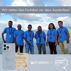 nachhaltige Apple AirPod Case Pro 1/2 "SHARK" - Hülle - grau