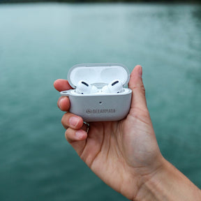 nachhaltige Apple AirPod Case Pro 1/2 "SHARK" - Hülle - grau